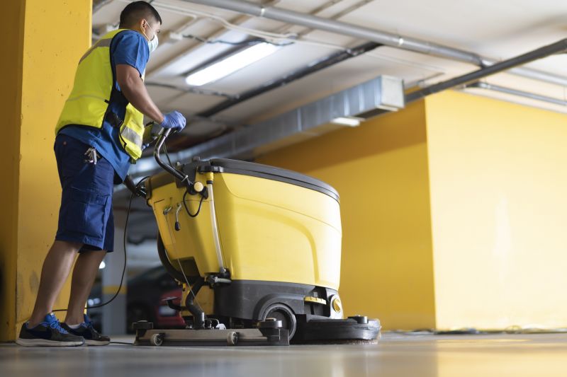 Warehouse Floor Cleaning