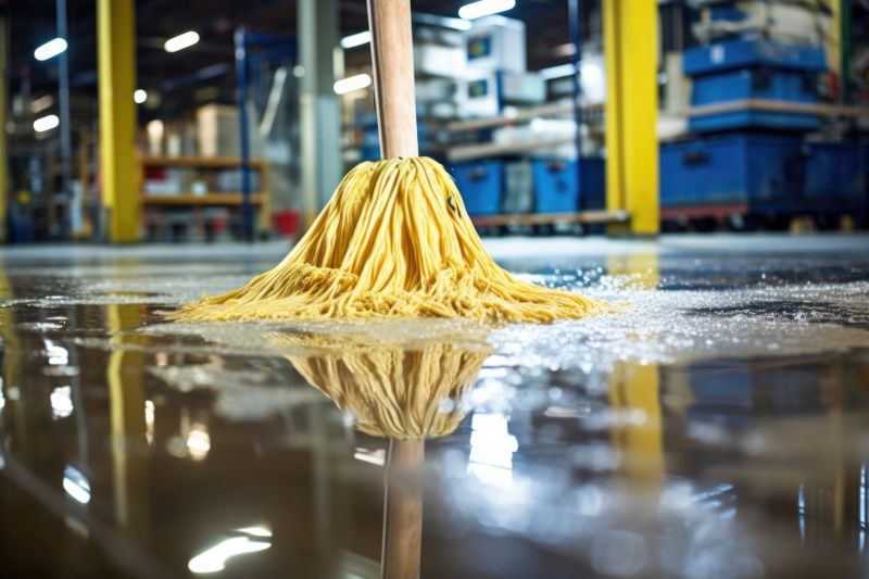 Products For Warehouse Floor Cleanings in use