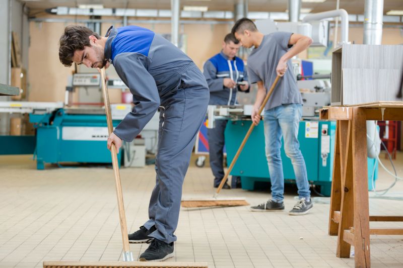 Warehouse Floor Cleaning