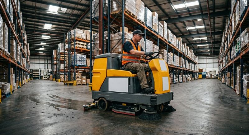 Warehouse Floor Cleaning Service