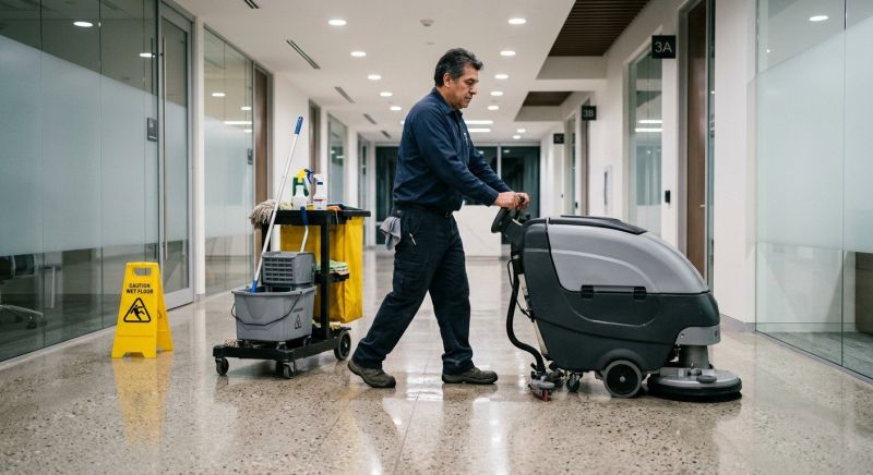 Warehouse Floor Cleaning Service